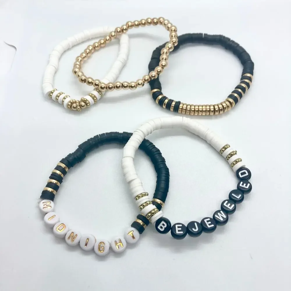 Taylor Swift Midnight Bejeweled Friendship Bracelets